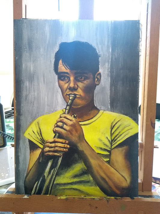 Portrait of Chet Baker