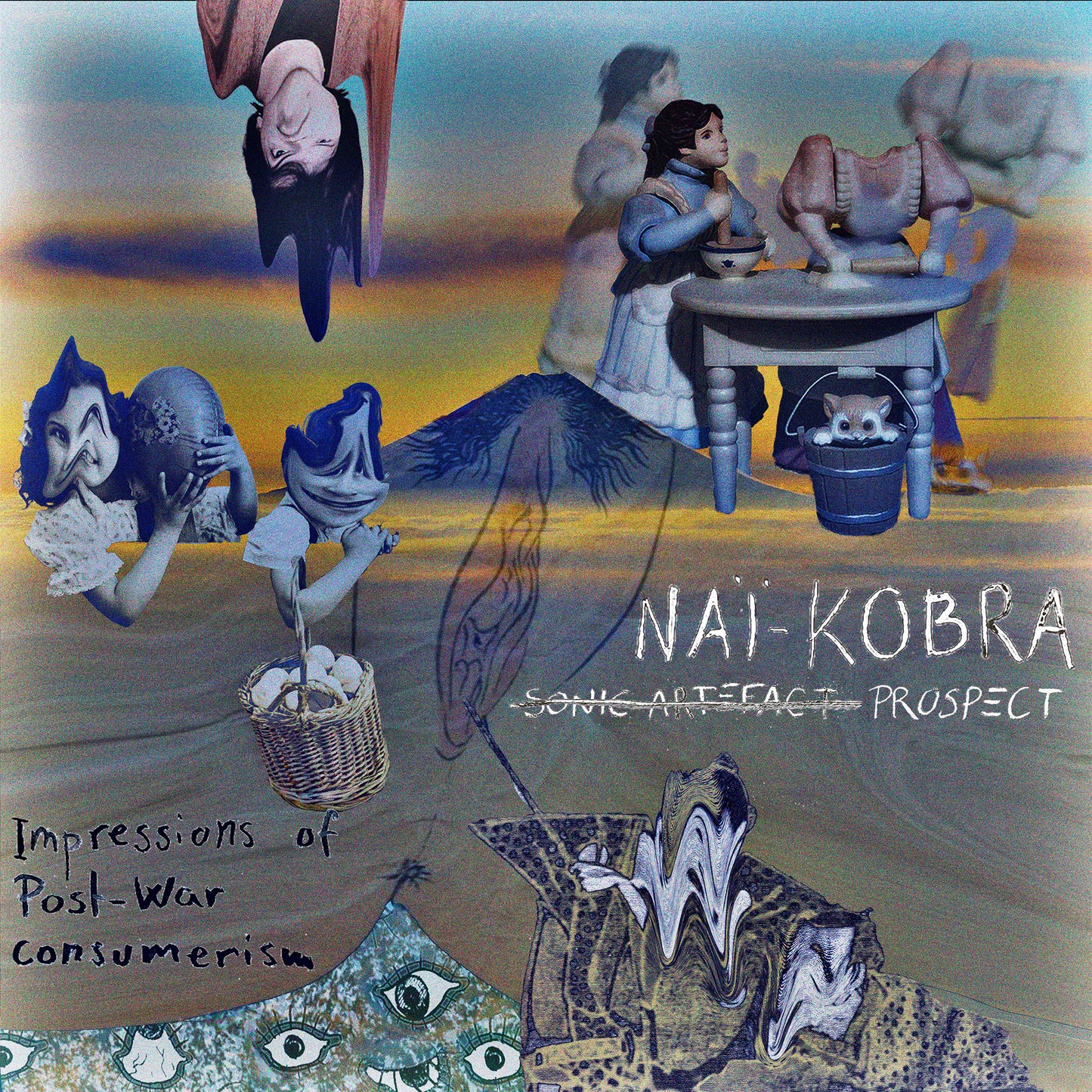 Cover art til EP'en Impressions of Post-war Consumerism af Naï-Kobra Sonic Artefact Prospect
