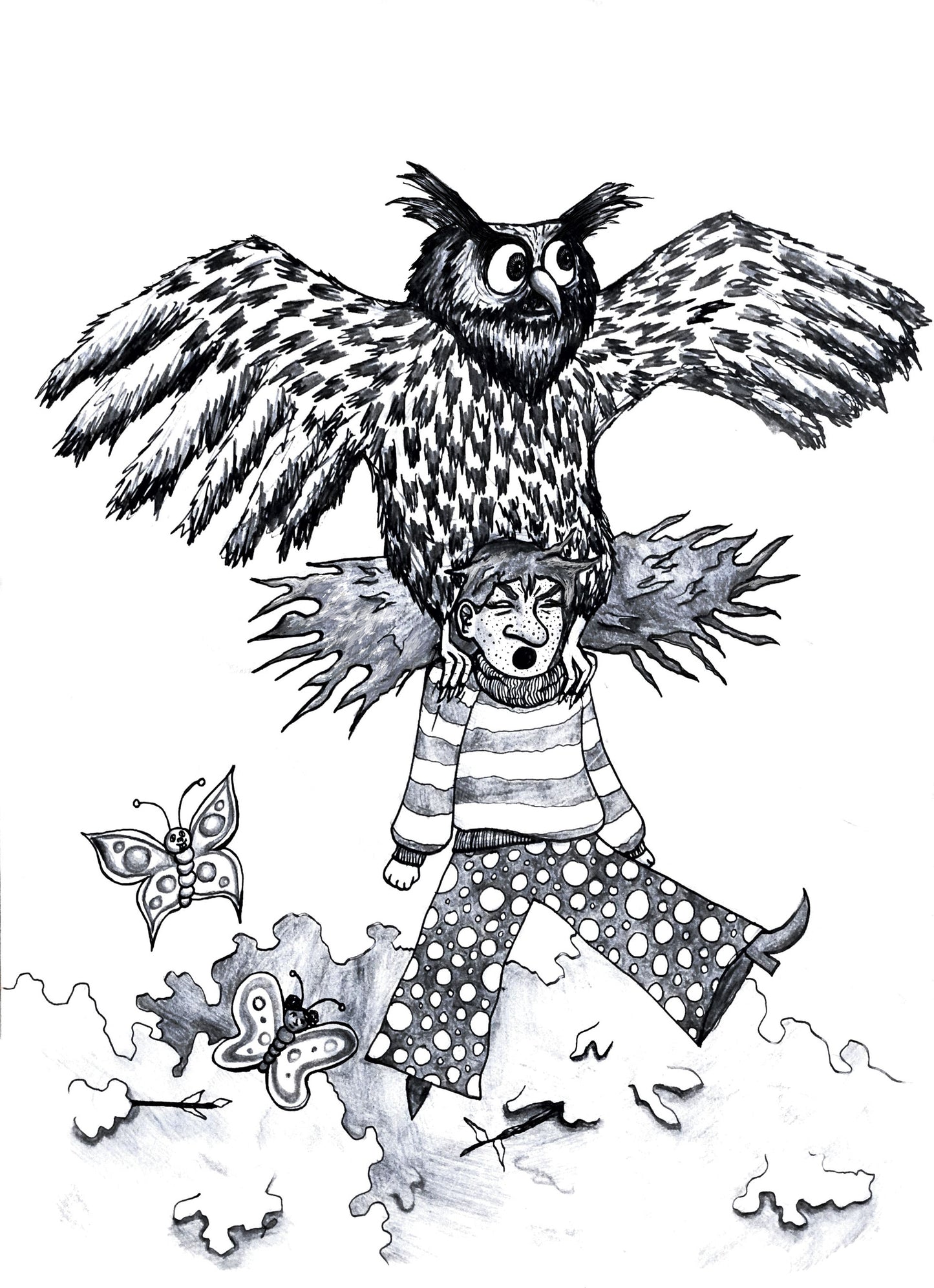 Illustrationer til børnebogen My & Arthur