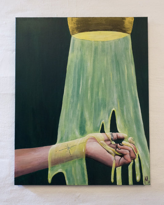 Bader i lyset (40 x 50 cm)